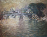 La Seine au Pont-Royal. Paris. Huile sur toile 73x92cm, circa 1926 (cat.864)   